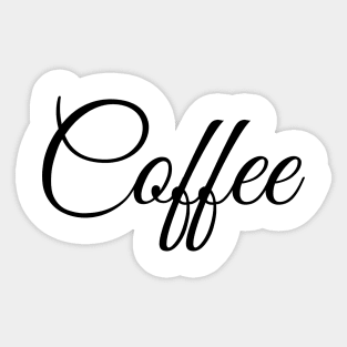 Coffee Sticker